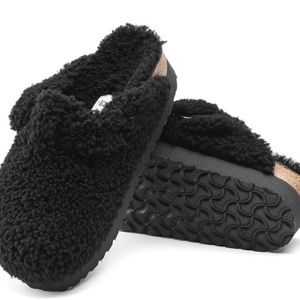 Birkenstock Papillio Boston Big Buckle Platform Shearling size 40 / 9-9.5